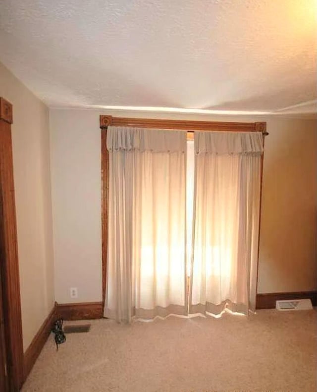 101 N Lewis St, Saline, MI 48176 - empty room with carpet floors, a textured ceiling, and baseboards