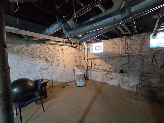 101 N Lewis St, Saline, MI 48176 - basement with a healthy amount of sunlight