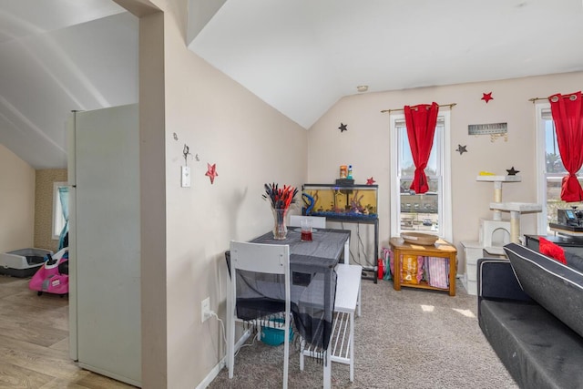 442 Emerald Ave NE, Grand Rapids, MI 49503 - playroom with lofted ceiling