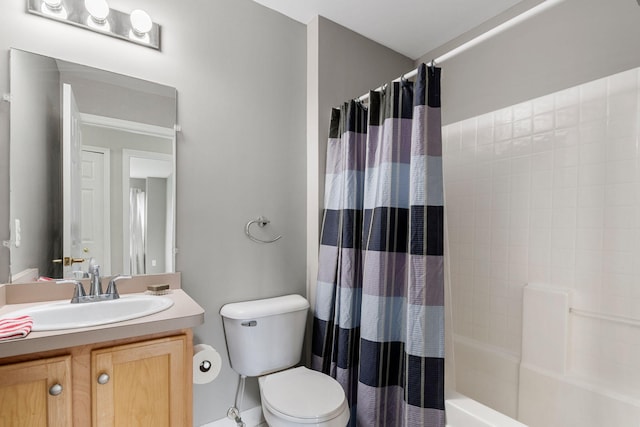 2777 Barclay Way, Ann Arbor, MI 48105 - full bath with vanity and shower / bath combination with curtain
