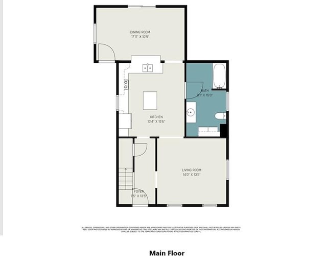 145 Kingsbury St, Athens, MI 49011 - floor plan
