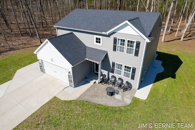 drone / aerial view