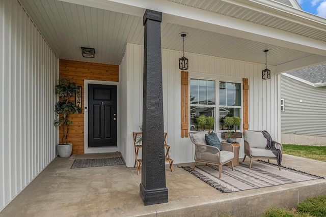 2537 Odawa Trl, Muskegon, MI 49444 - property entrance featuring a porch