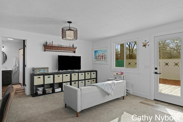 2233 Mills Ave, Muskegon, MI 49445 - living area featuring baseboards