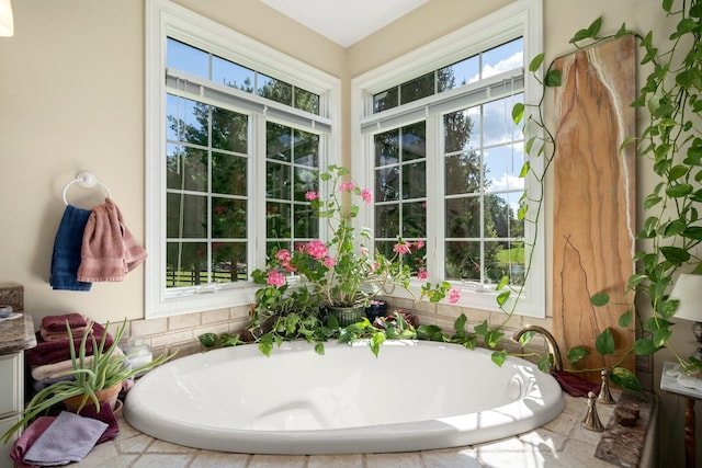1280 Sylvan Rd, Chelsea, MI 48118 - full bath with a bath and a wealth of natural light
