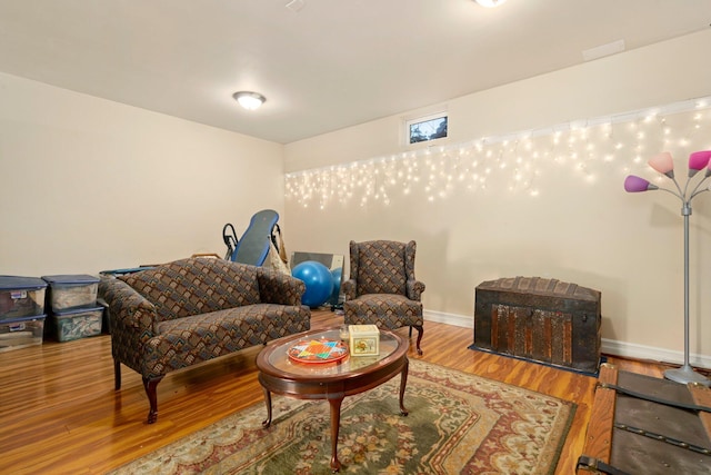 1280 Sylvan Rd, Chelsea, MI 48118 - living area featuring wood finished floors