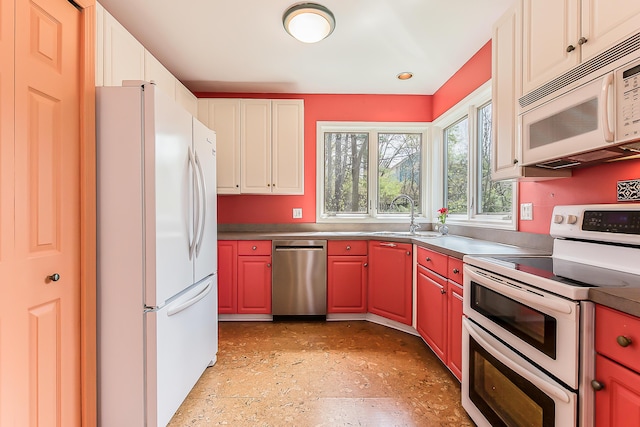 285 Mulholland Ave, Ann Arbor, MI 48103 - kitchen with white appliances and a sink