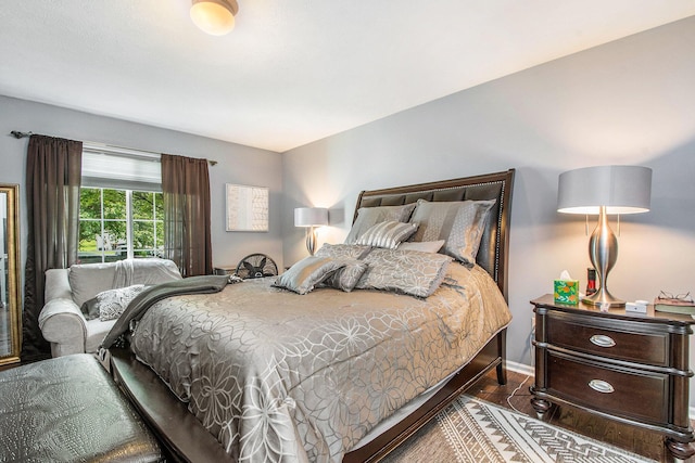 5591 E Grove Dr SE, Grand Rapids, MI 49512 - bedroom with wood finished floors and baseboards