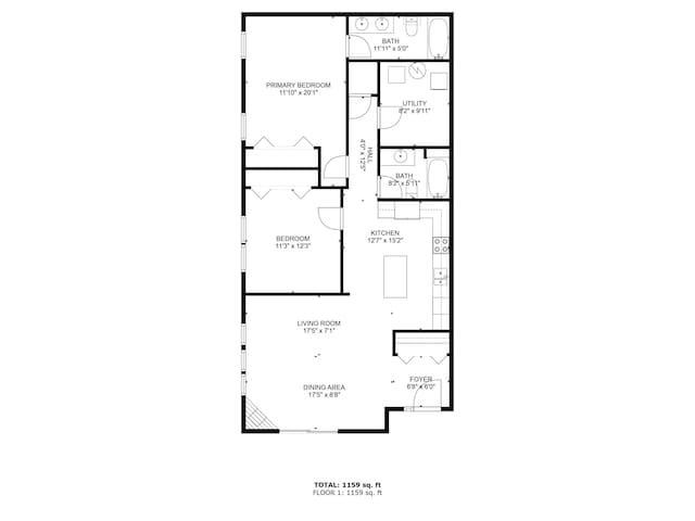 221 N Townsend St, New Buffalo, MI 49117 - floor plan / room layout