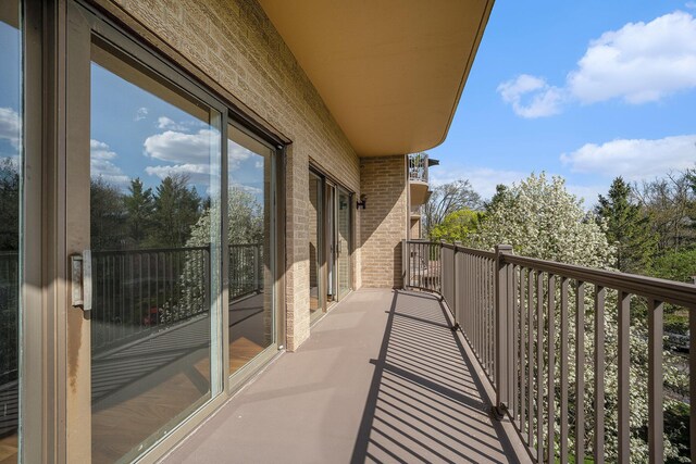 4040 Greenleaf Cir Unit 301, Kalamazoo, MI 49008 - view of balcony