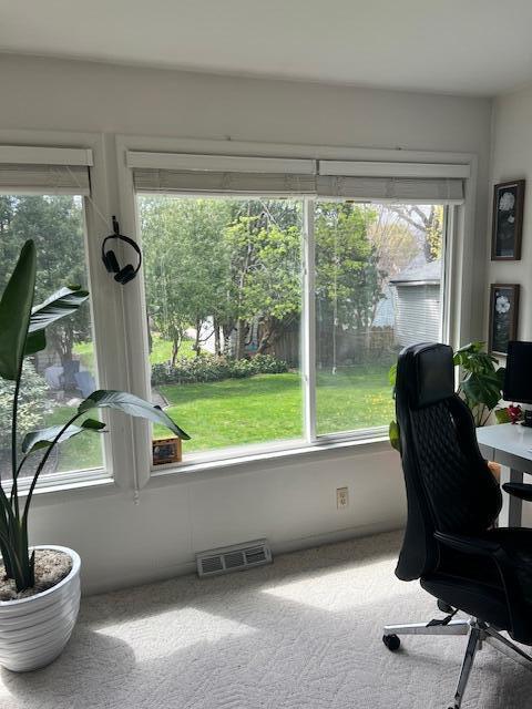 office with visible vents