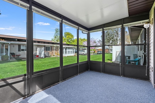 5160 Green Meadow Rd, Kalamazoo, MI 49009 - unfurnished sunroom featuring plenty of natural light