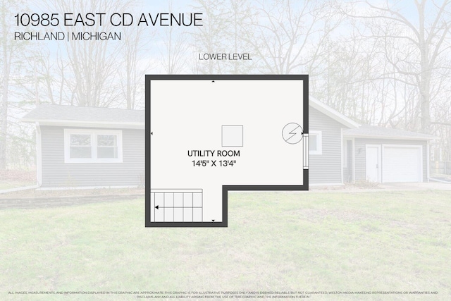10985 E Cd Ave, Richland, MI 49083 - floor plan