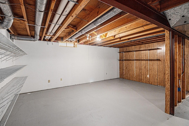 2038 S 7th St, Ann Arbor, MI 48103 - view of unfinished basement