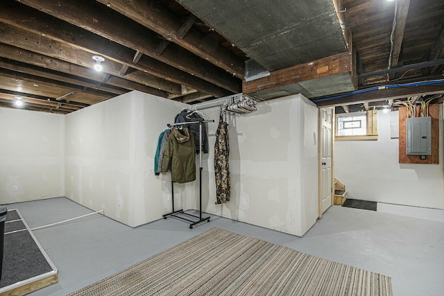 1146 Hall St SE, Grand Rapids, MI 49507 - below grade area featuring electric panel