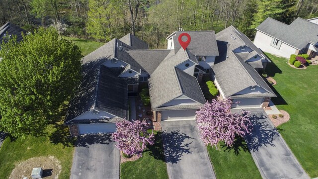 3108 N Rivers Edge Dr, Wayne, MI 48184 - birds eye view of property