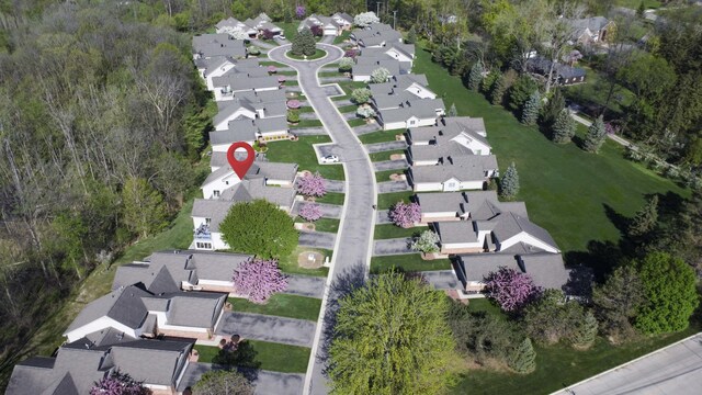 3108 N Rivers Edge Dr, Wayne, MI 48184 - aerial view with a residential view