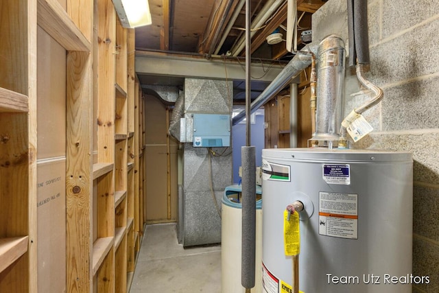 utilities with water heater