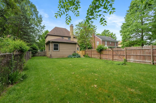 1021 Roseland Ave, Kalamazoo, MI 49001 - view of fenced backyard