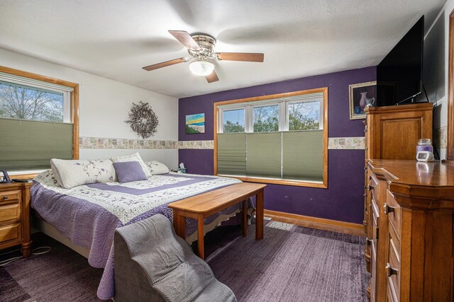 409 Louise Ave, Dowagiac, MI 49047 - bedroom featuring ceiling fan