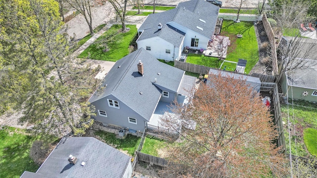 drone / aerial view