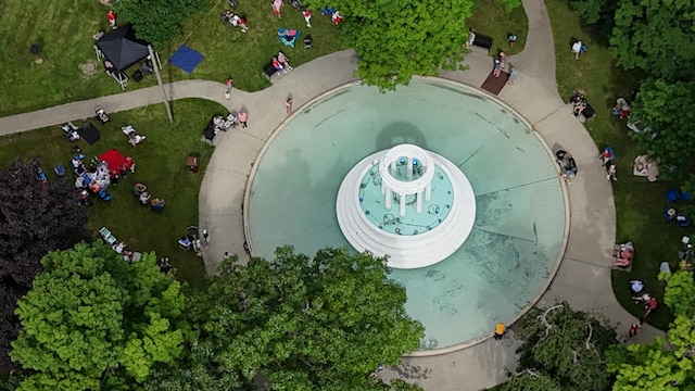 602 N Kalamazoo Ave, Marshall, MI 49068 - aerial view of property's location