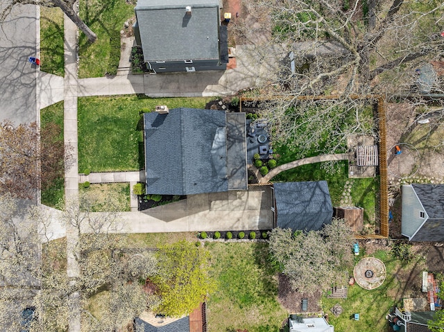drone / aerial view
