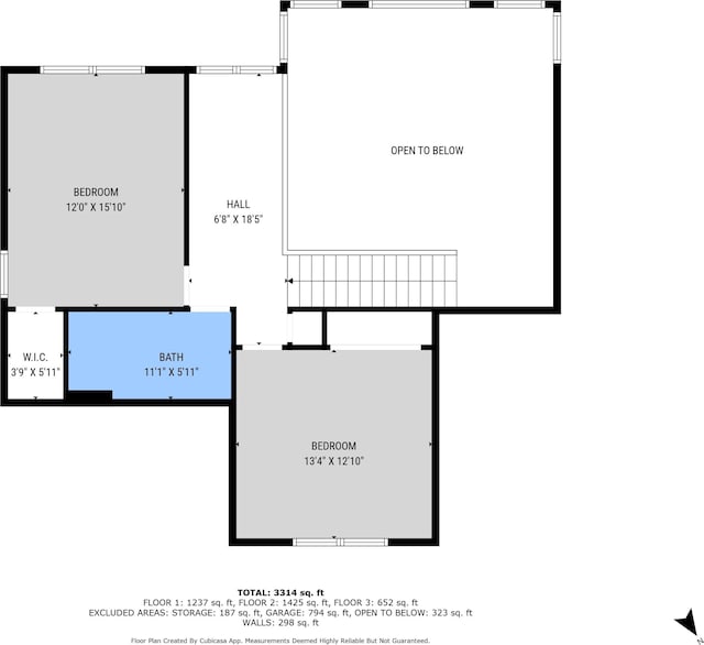 9145 Winterberry Dr, West Olive, MI 49460 - property floor plan