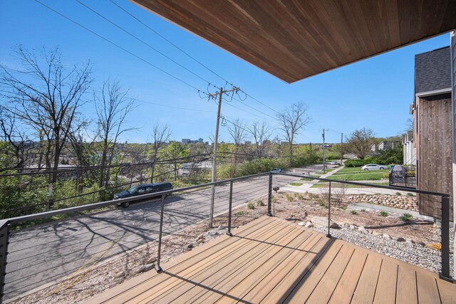 205 Sunset Rd, Ann Arbor, MI 48103 - view of deck