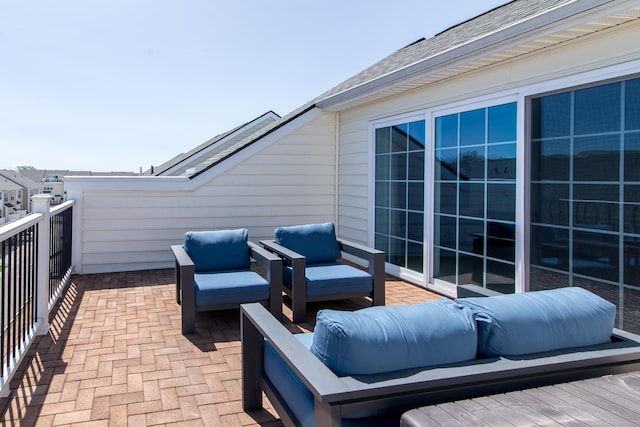 2841 Hardwick Rd, Ann Arbor, MI 48105 - view of patio / terrace with an outdoor living space