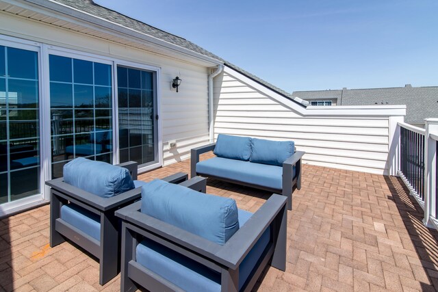 2841 Hardwick Rd, Ann Arbor, MI 48105 - view of patio with outdoor lounge area