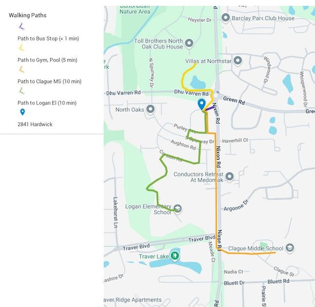 2841 Hardwick Rd, Ann Arbor, MI 48105 - map
