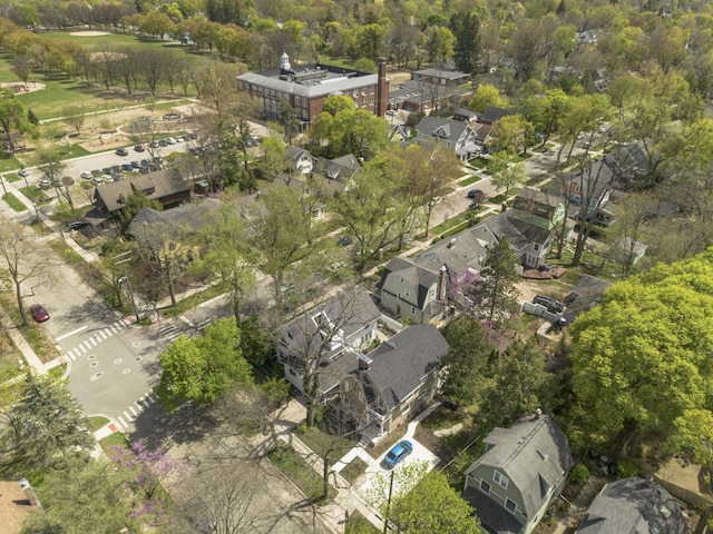 1324 Wells St, Ann Arbor, MI 48104 - drone / aerial view featuring a residential view