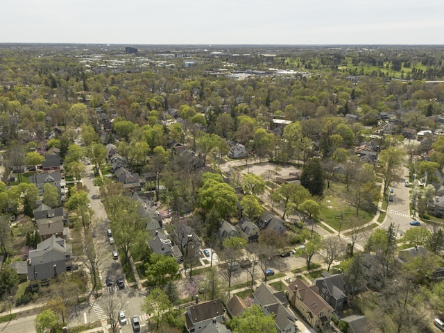 1324 Wells St, Ann Arbor, MI 48104 - drone / aerial view with a residential view