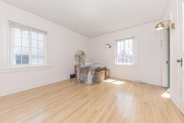 1324 Wells St, Ann Arbor, MI 48104 - empty room with baseboards and wood-type flooring