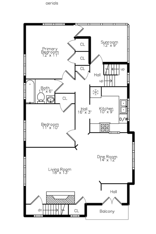 1324 Wells St, Ann Arbor, MI 48104 - floor plan