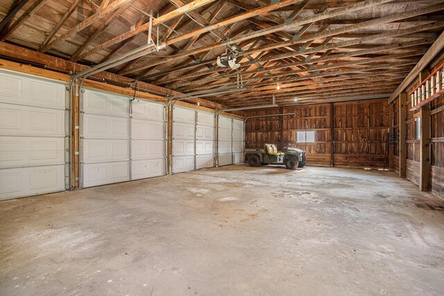 2347 W W Dowling Rd, Delton, MI 49046 - view of garage