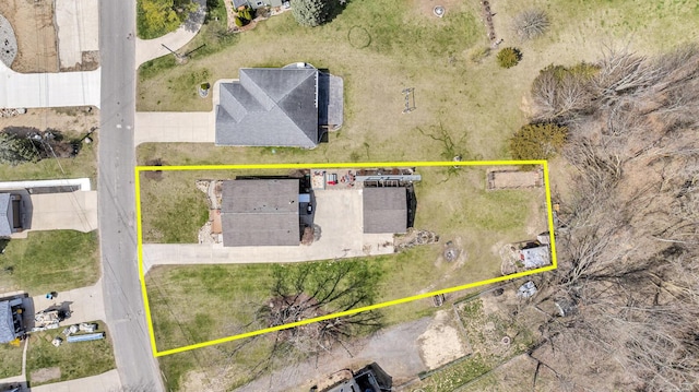 220 Nottingham Dr, Brooklyn, MI 49230 - map / location featuring property boundaries highlighted