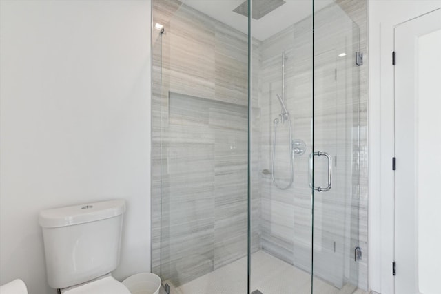 533 E Harrison Unit 3, Royal Oak, MI 48067 - bathroom with a shower stall and toilet