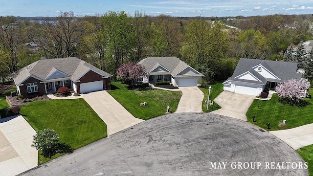 3729 Windshire Dr SE, Grand Rapids, MI 49546 - view from above of property