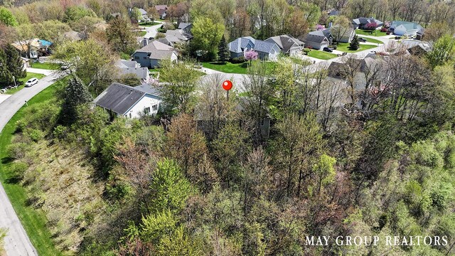 3729 Windshire Dr SE, Grand Rapids, MI 49546 - aerial view of property's location with nearby suburban area