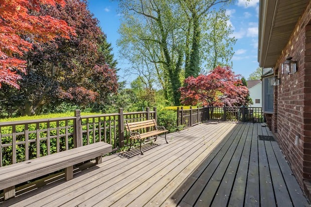 275 S Bluffwood Ter, Saint Joseph, MI 49085 - view of wooden terrace