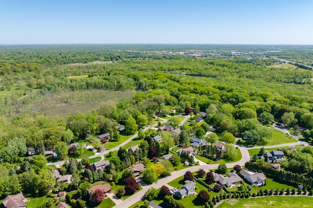 275 S Bluffwood Ter, Saint Joseph, MI 49085 - aerial perspective of suburban area featuring a heavily wooded area