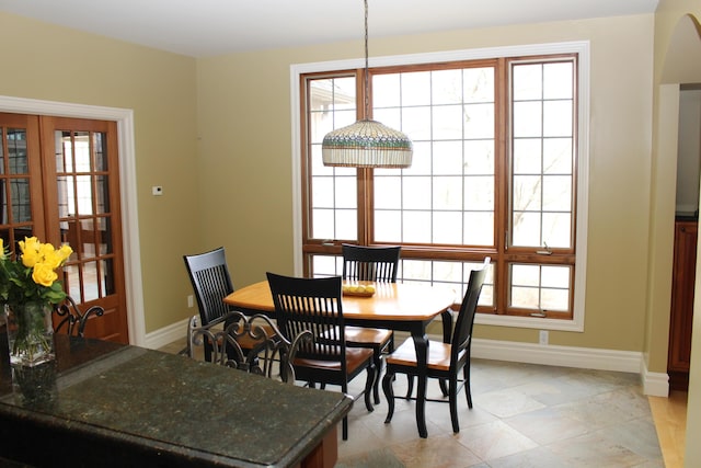 60 Timber Ridge Ct, Milan, MI 48160 - dining space with baseboards