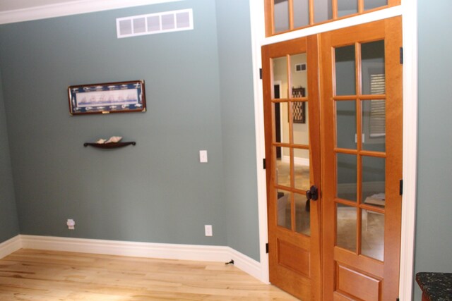 60 Timber Ridge Ct, Milan, MI 48160 - detailed view of french doors and wood finished floors