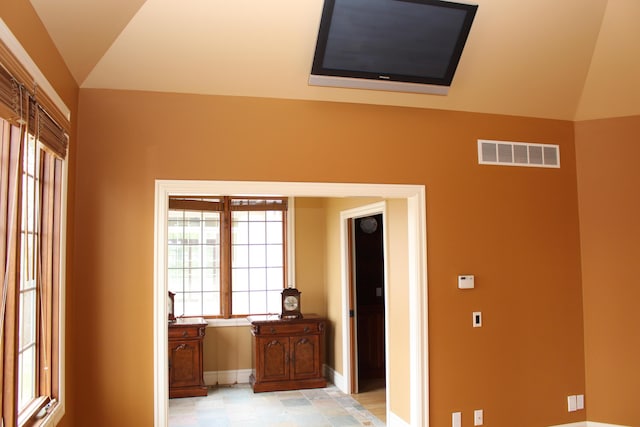 60 Timber Ridge Ct, Milan, MI 48160 - corridor with vaulted ceiling