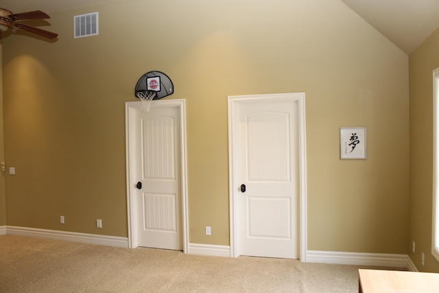 60 Timber Ridge Ct, Milan, MI 48160 - unfurnished bedroom with carpet flooring and vaulted ceiling