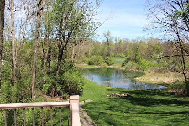 60 Timber Ridge Ct, Milan, MI 48160 - water view featuring a forest