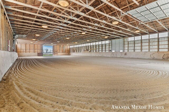 12345 92nd St SE, Alto, MI 49302 - view of horse barn