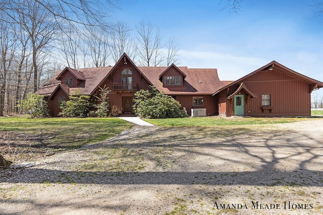 12345 92nd St SE, Alto, MI 49302 - view of front of property with central air condition unit